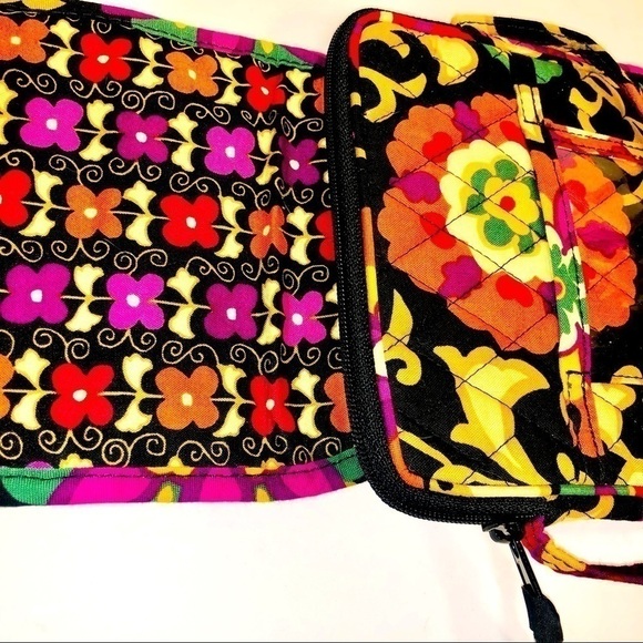 𝅺vera Bradley Va Va Bloom Mini Hipster Crossbody Wallet - Picture 6 of 16